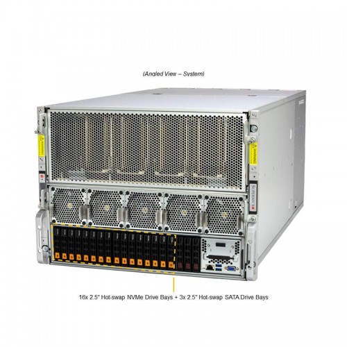 SYS-821GE-TNHR With NVIDIA H200 141GB