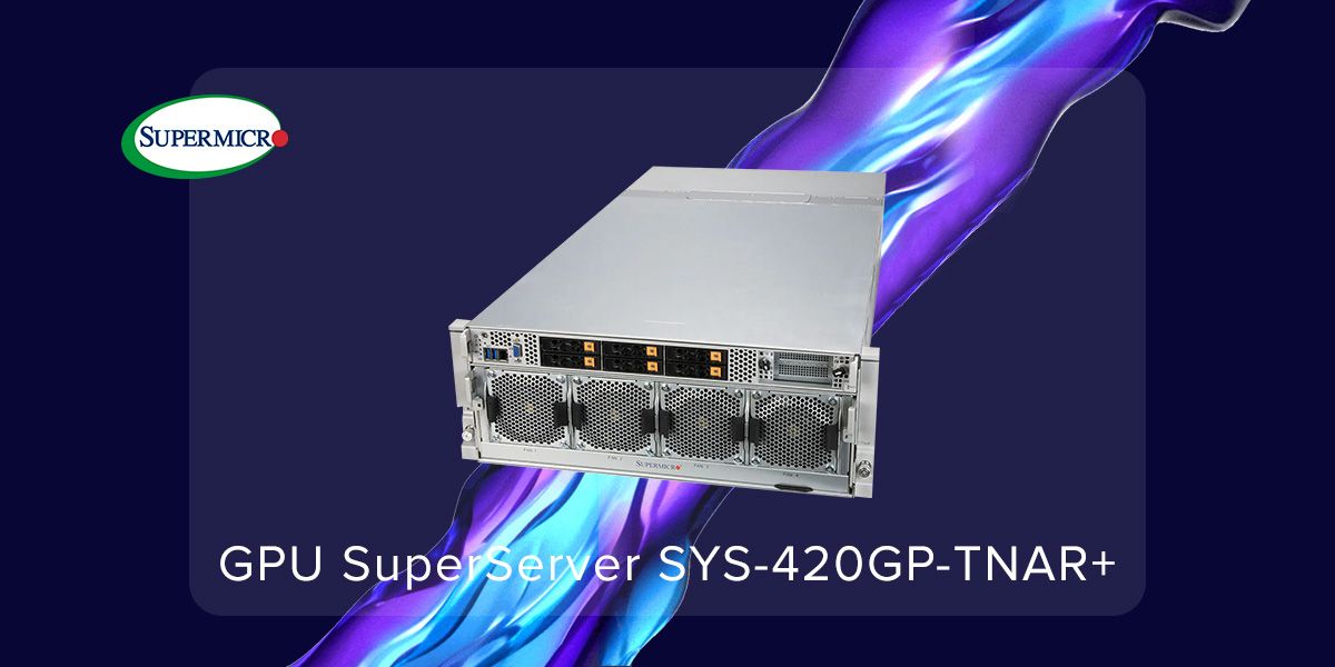 Supermicro GPU SuperServer 420GP-TNAR+